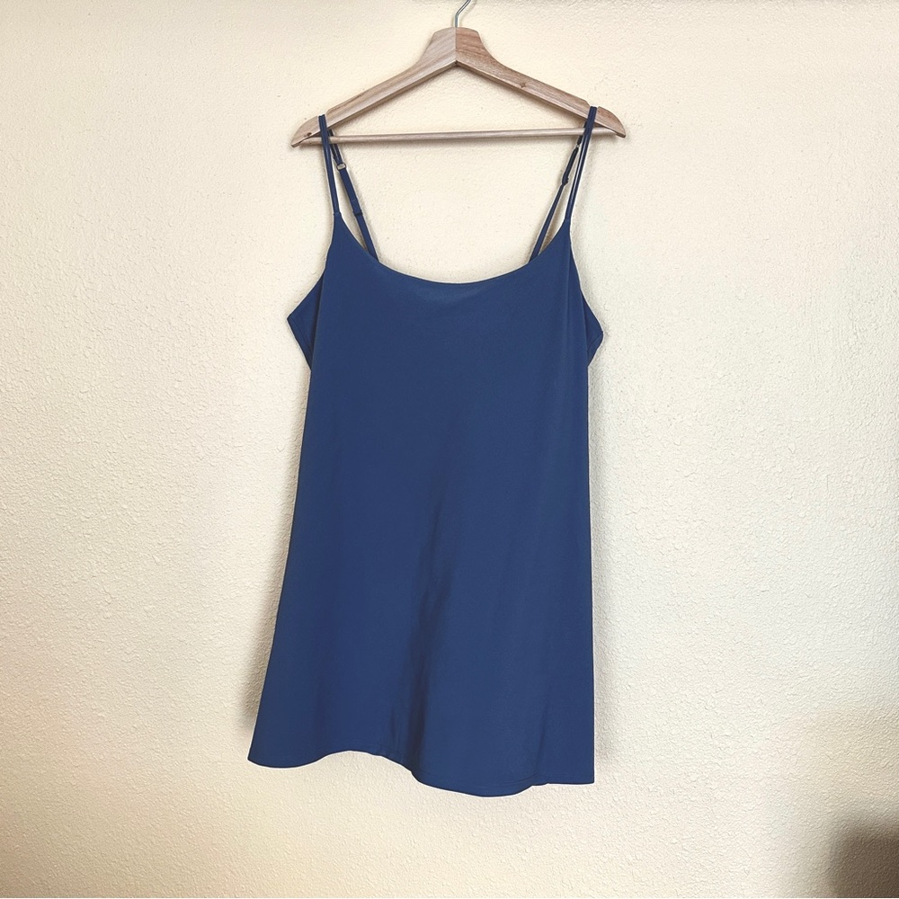 Navy Blue Abercrombie & Fitch Mini Traveller Dress, built in shorts